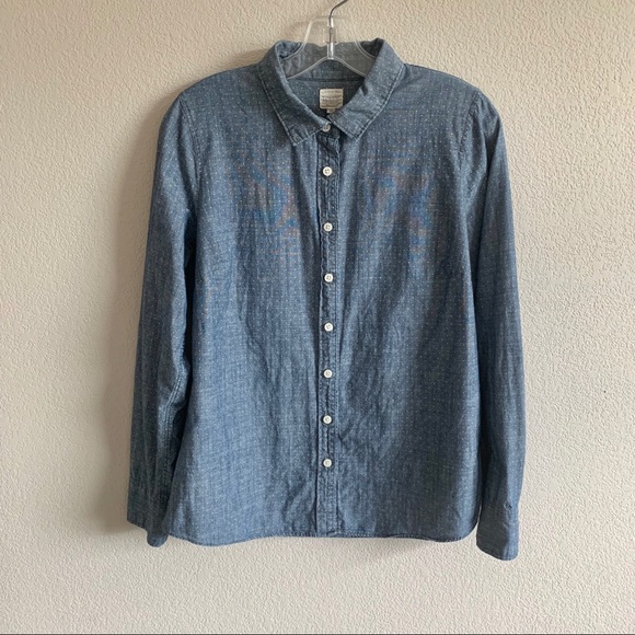 J. Crew The Perfect Shirt Chambray - Picture 2 of 5
